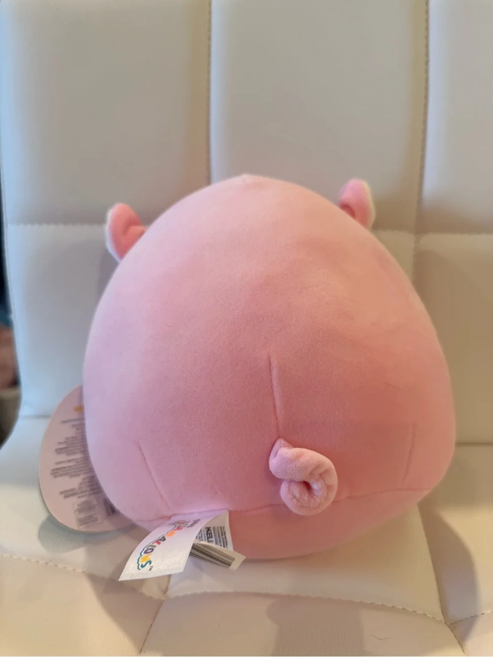 Squishmallows Pink and Cream Pig Plush - Peter